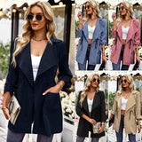 Women's Autumn And Winter Trench Coat Fashion Jacket