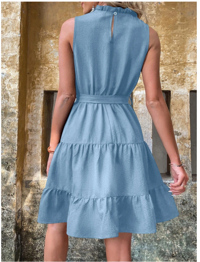Womens Dresses Halter Sleeveless Beach