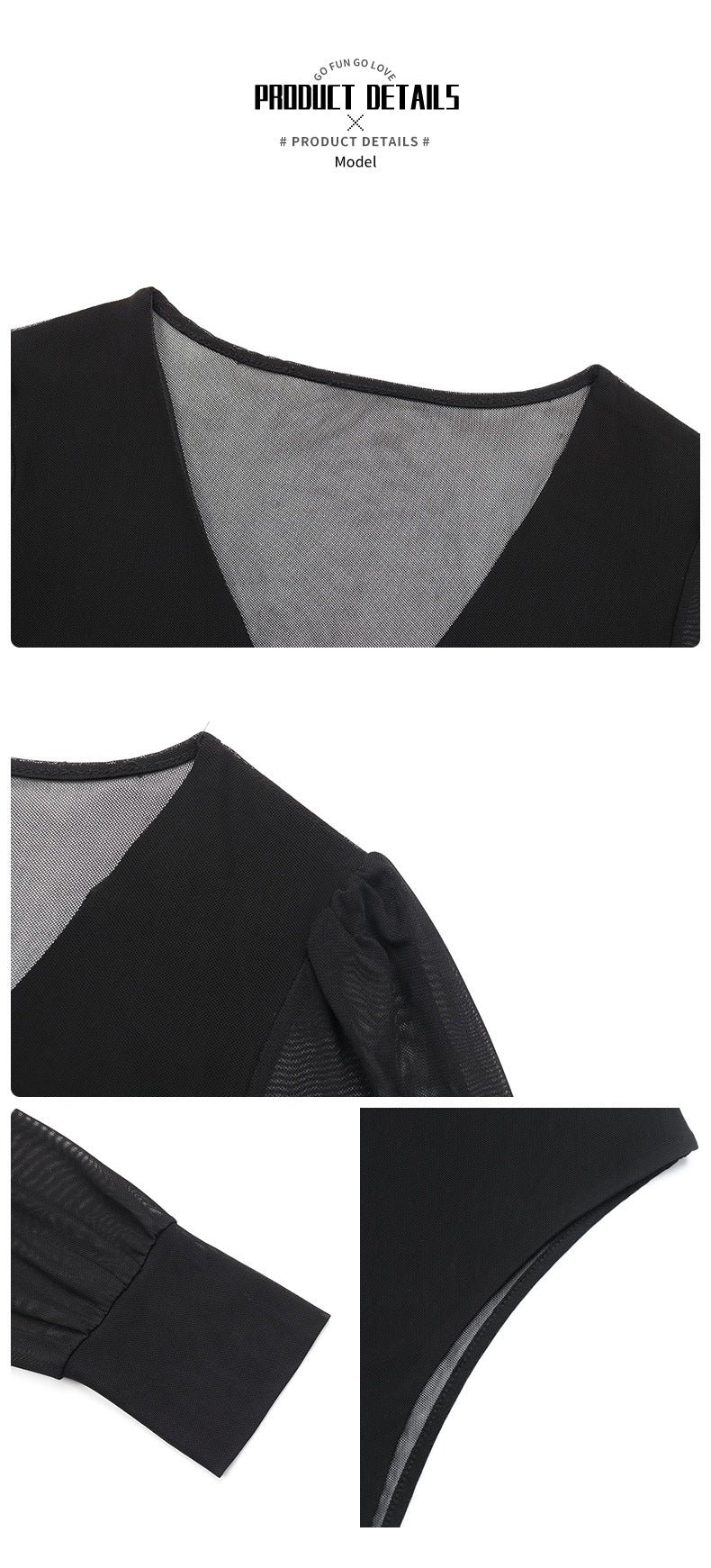 Long Sleeve Mock Turtle Neck Zip Up Bodysuit Shirt