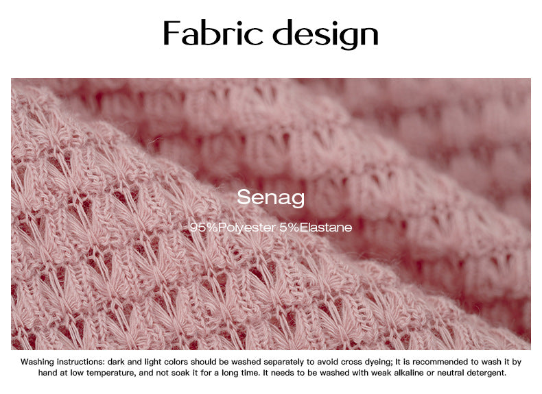 Women's Casual V Neck Ribbed Knitted Shirts Pullover Tunic Tops Loose Balloon Sleeve Solid Color Blouses Top