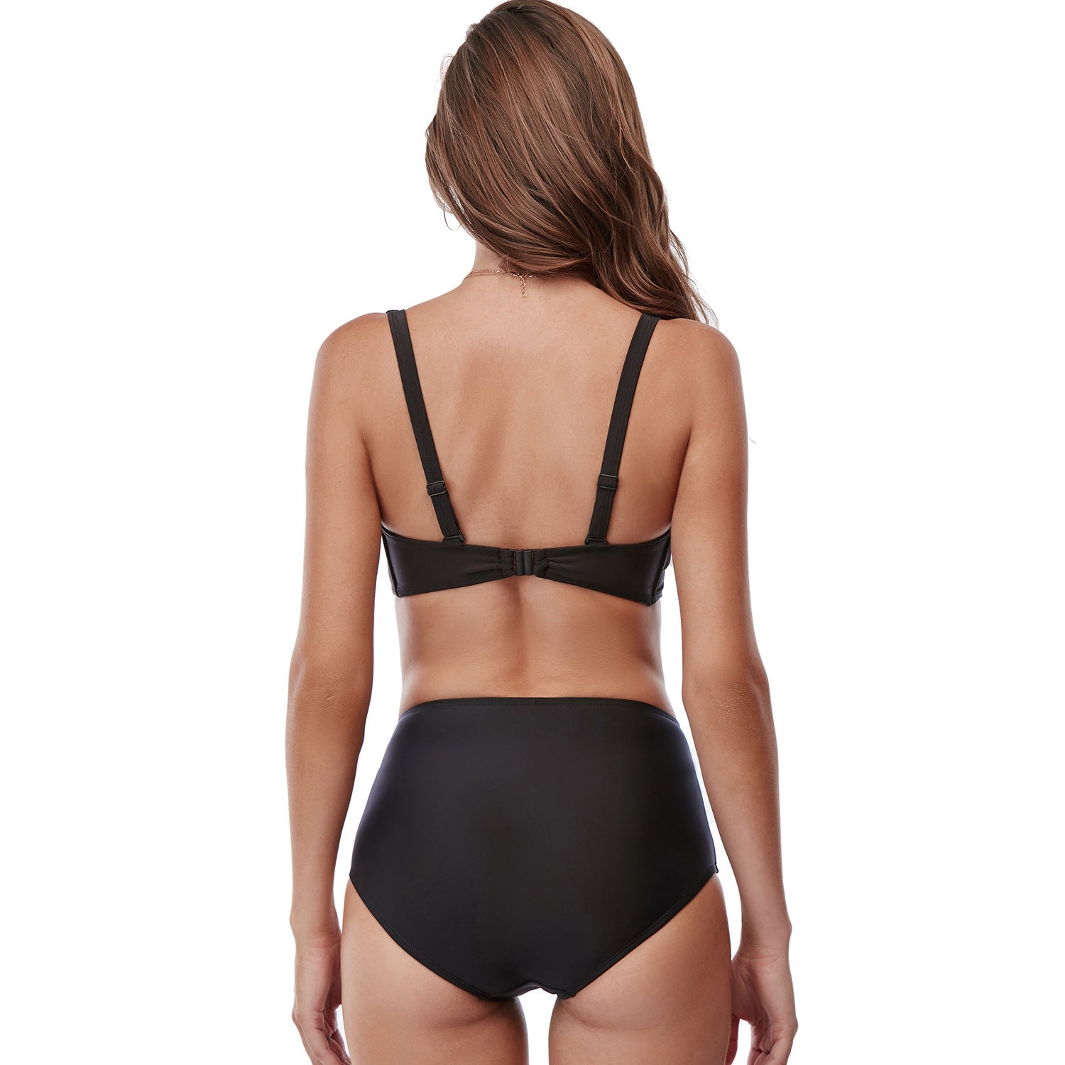 Pantalones cortos de baño para mujer Badeanzug bauchweg V-Design 